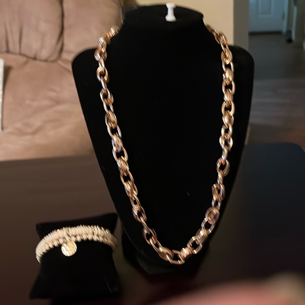 Gold necklace